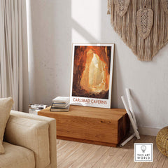 Carlsbad Caverns Wall Art Print