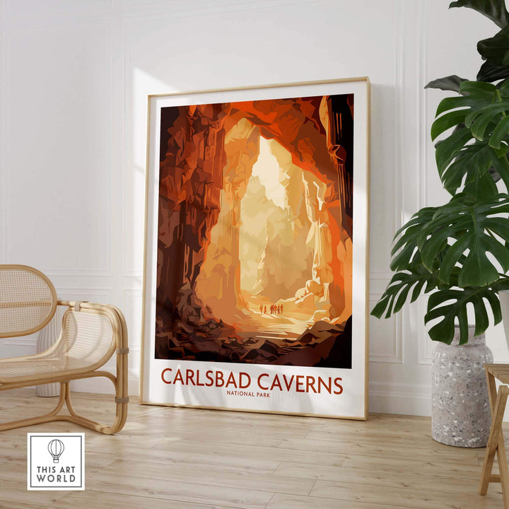 Carlsbad Caverns Wall Art Print