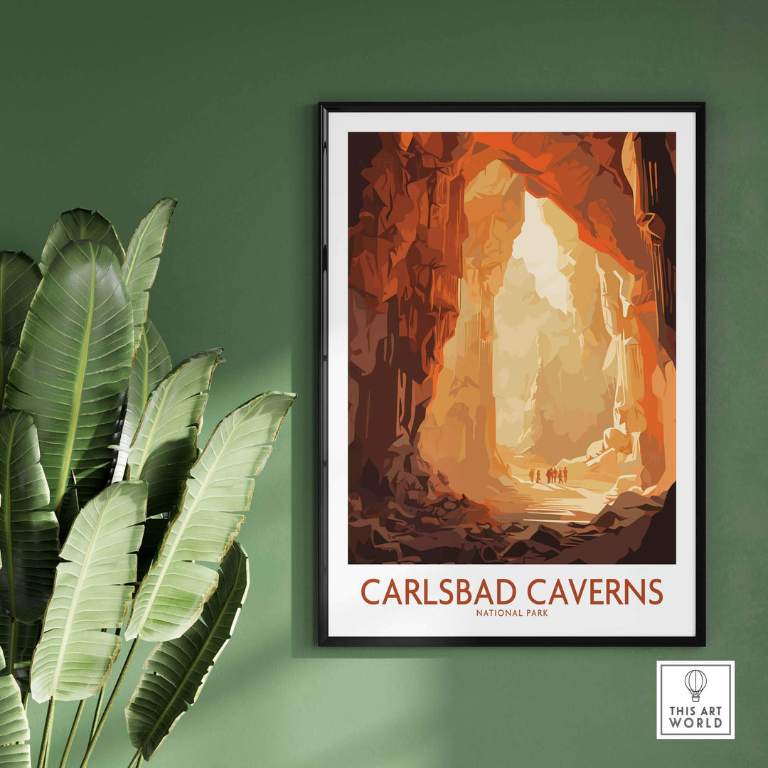 Carlsbad Caverns Wall Art Print