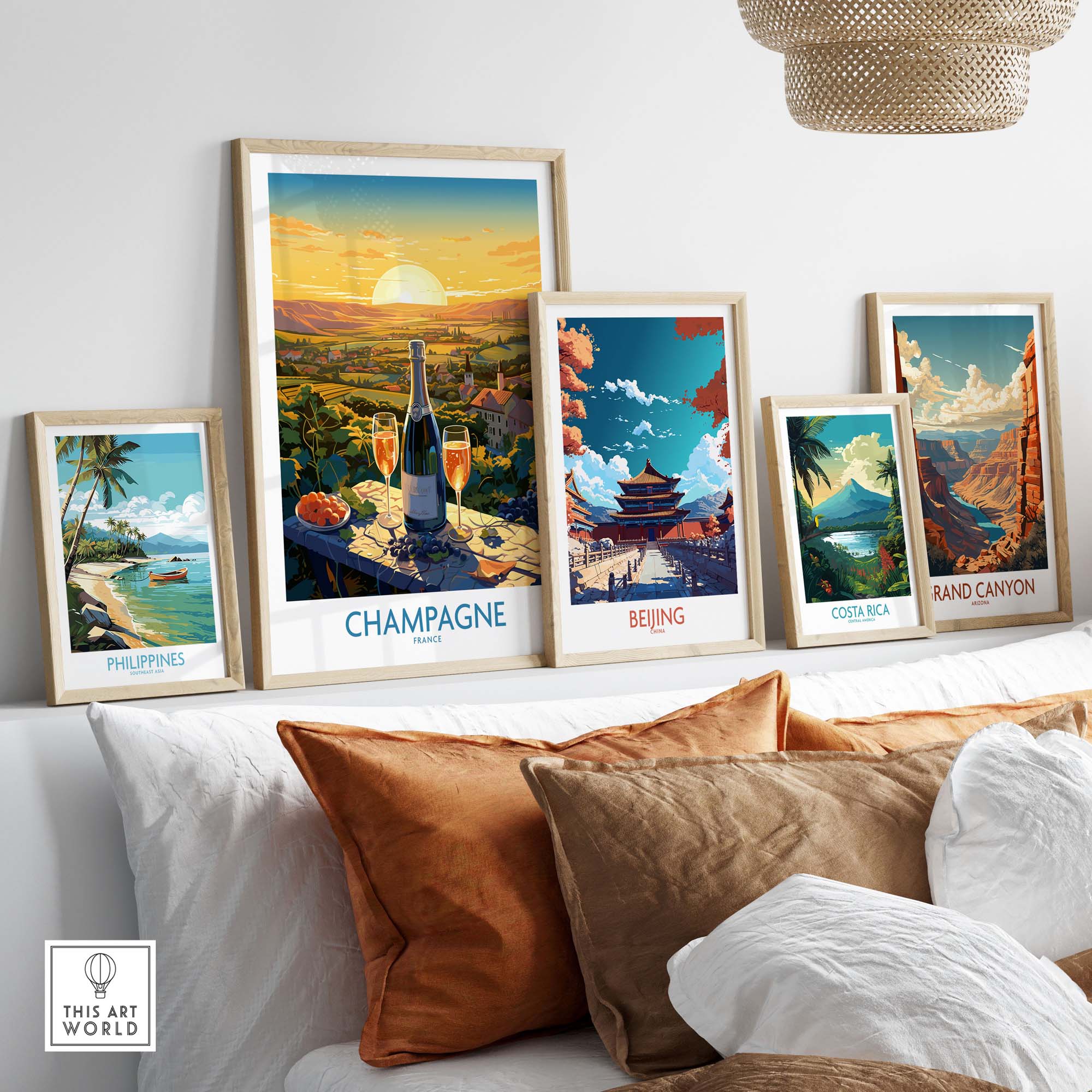 Champagne France Poster