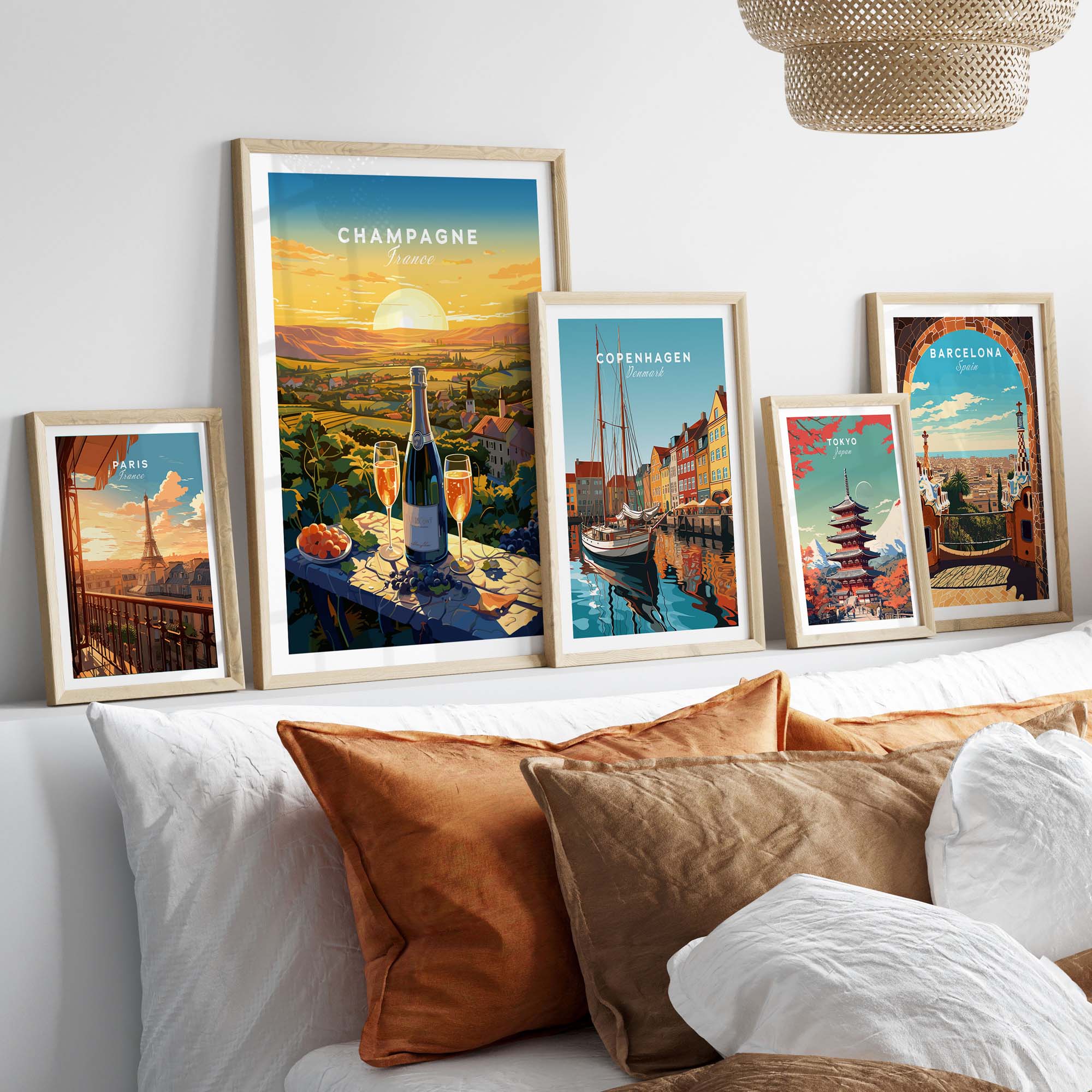Champagne France Print