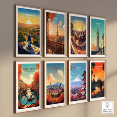 Champagne France Print