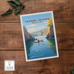 Channel Islands Poster National Park