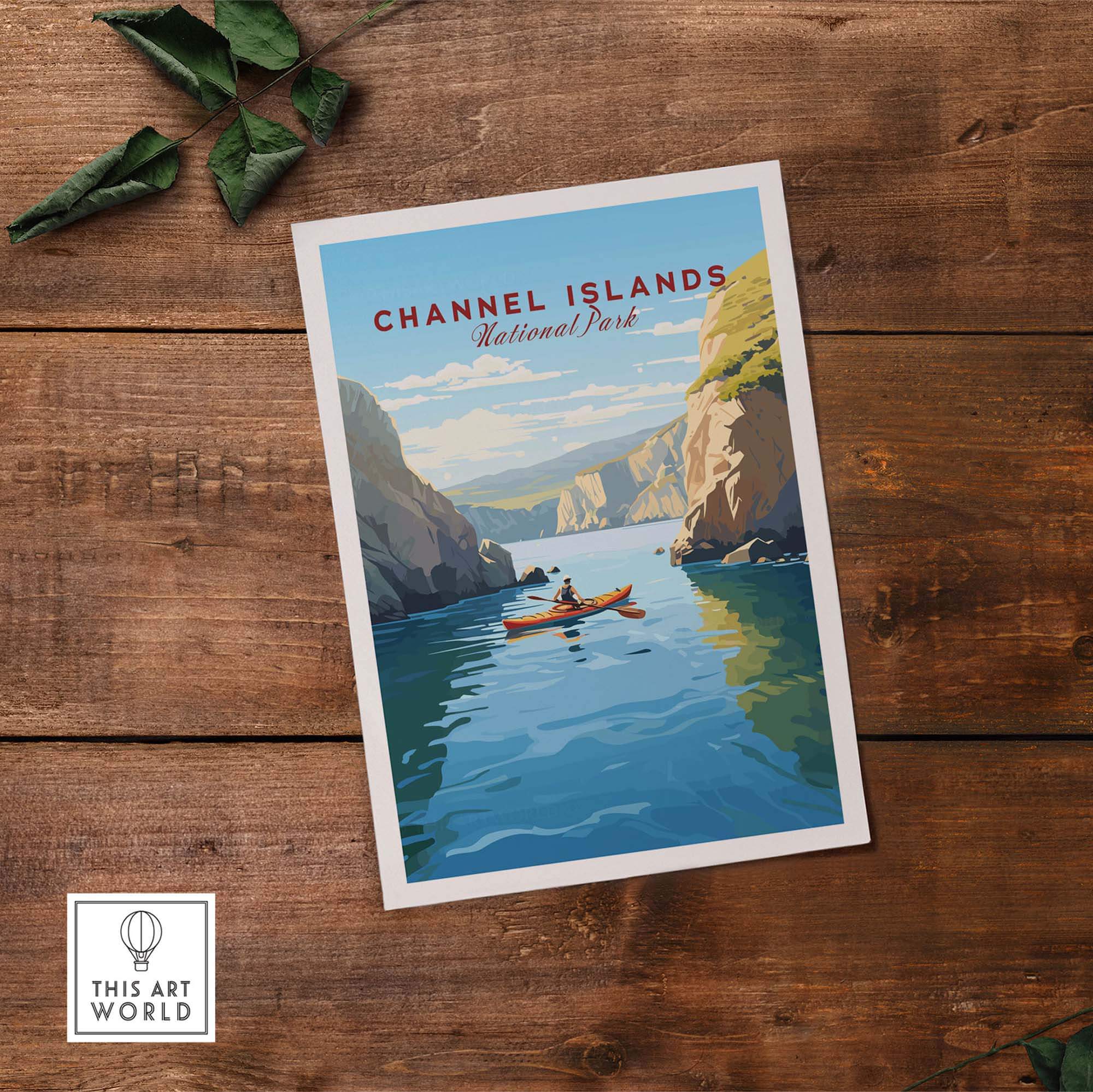 Channel Islands Poster National Park