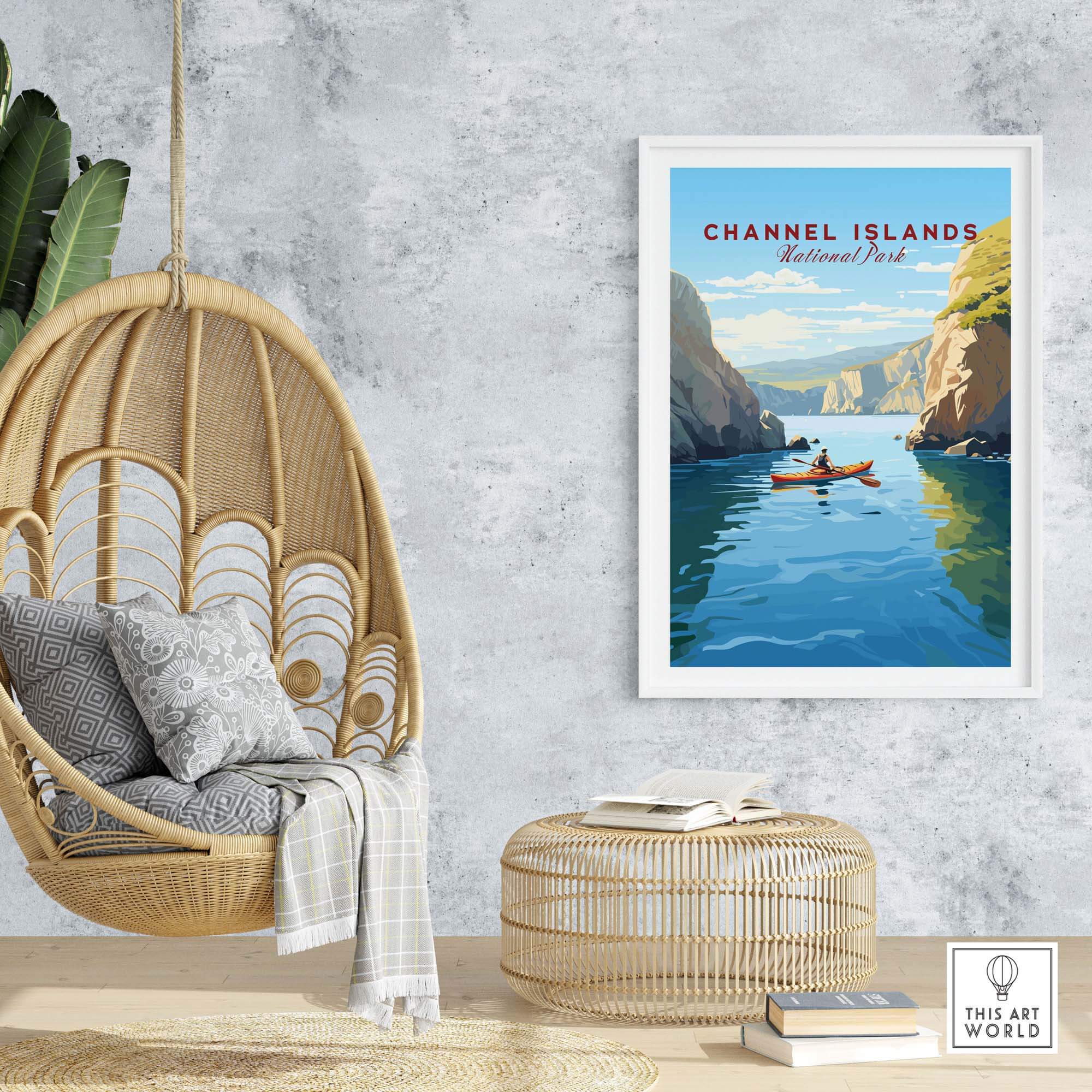 Channel Islands Poster National Park