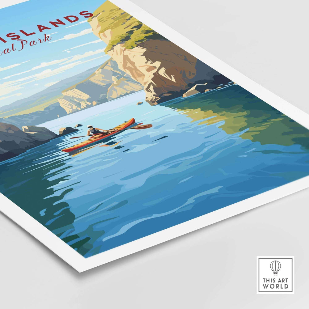 Channel Islands Poster National Park