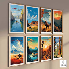 Channel Islands Poster National Park