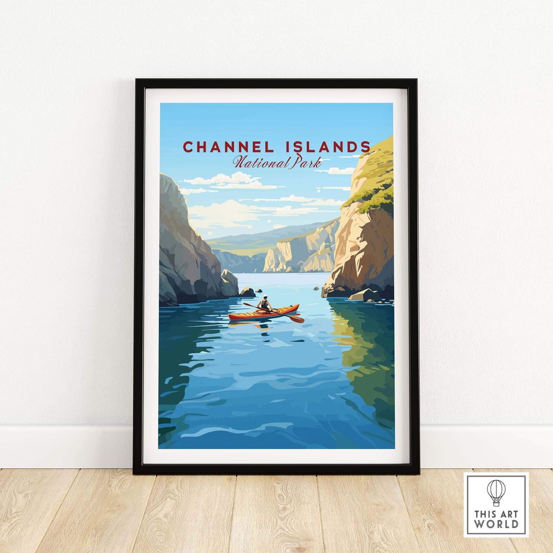Channel Islands Poster National Park