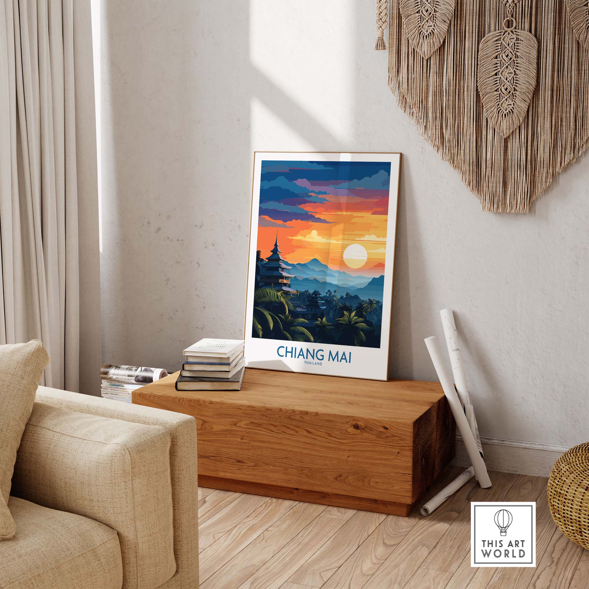 Chiang Mai Print