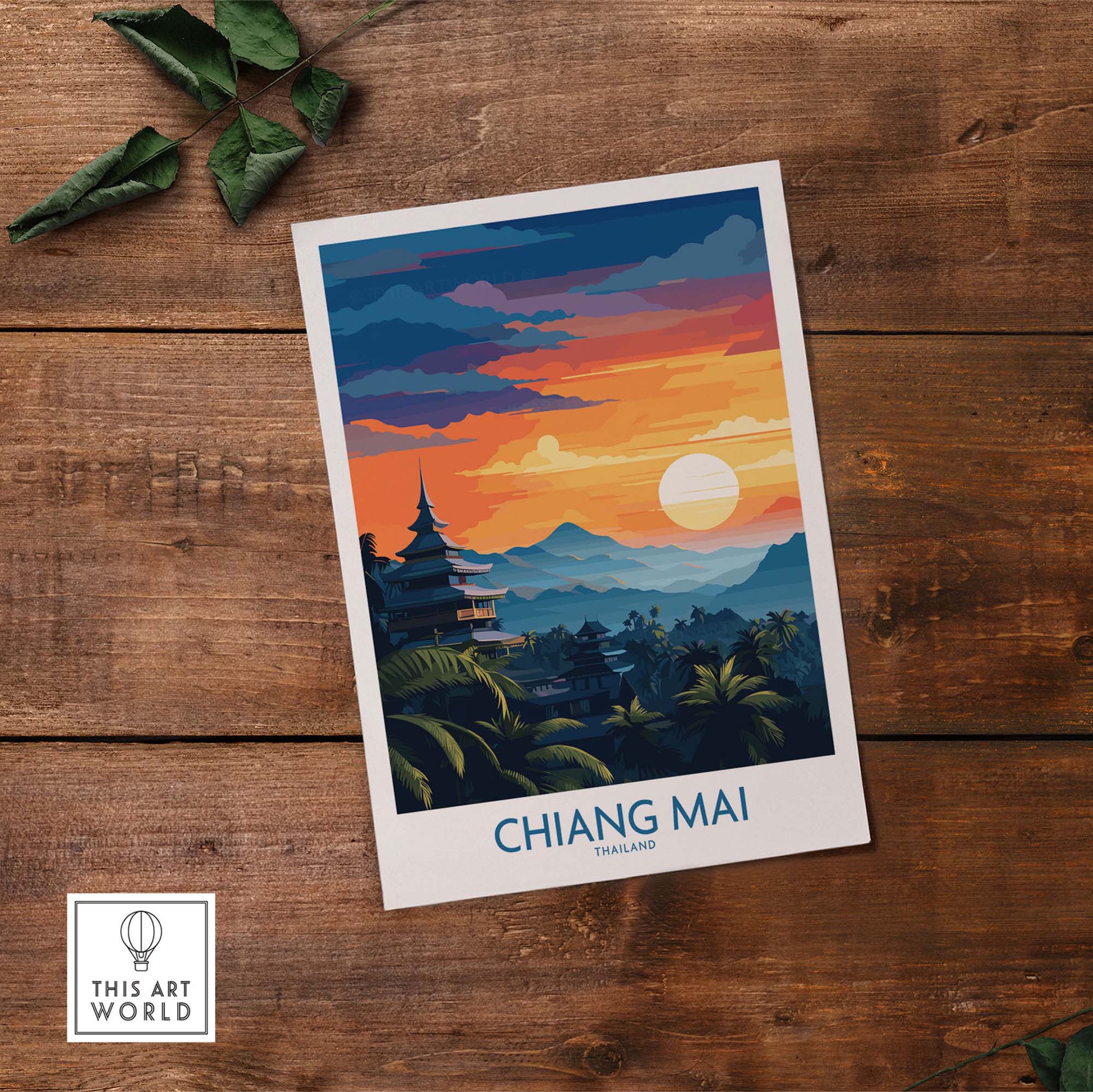 Chiang Mai Print exclusive at This Art World