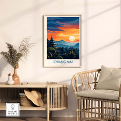 Chiang Mai Print