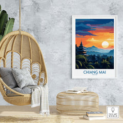 Chiang Mai Print