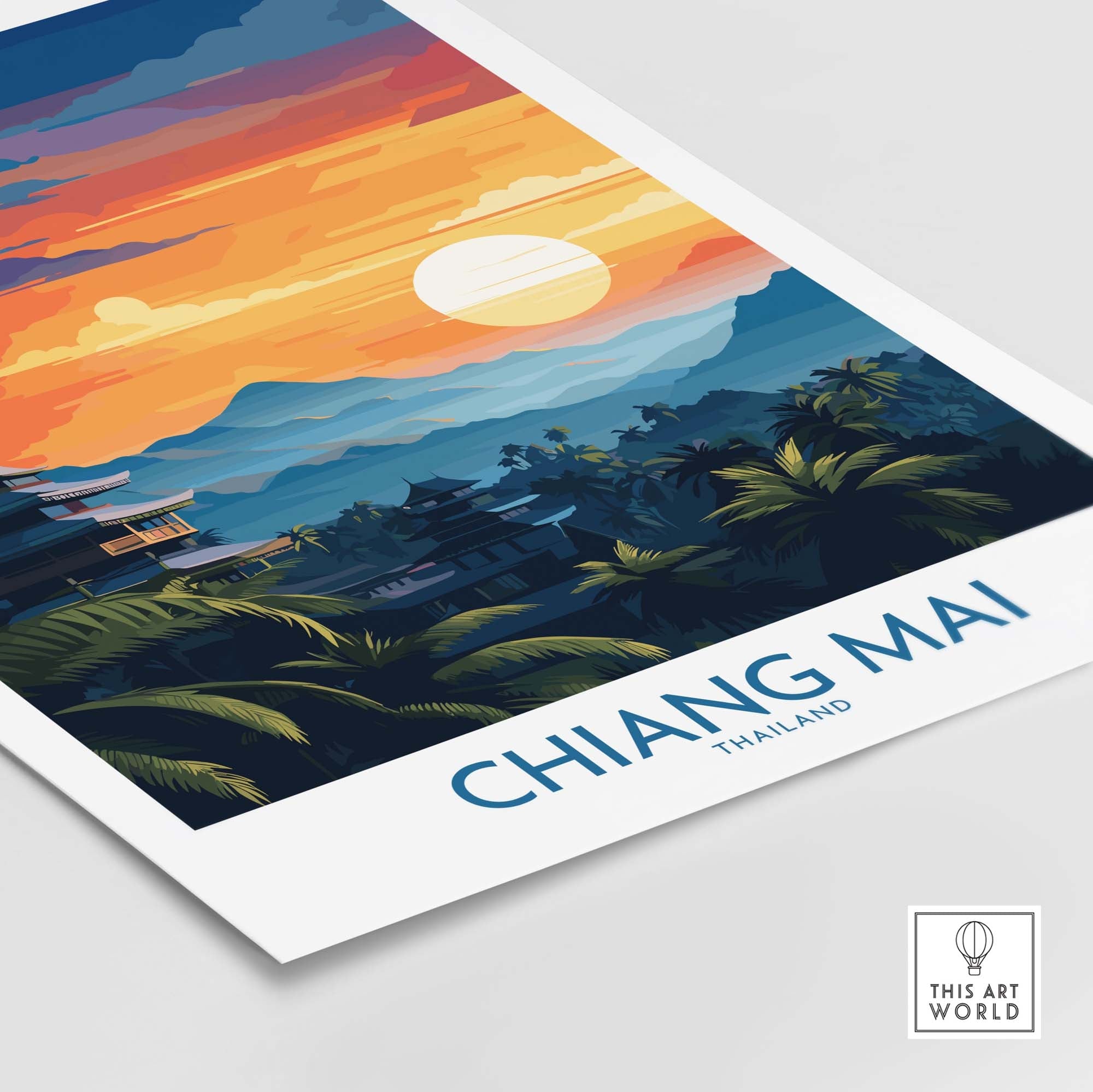 Chiang Mai Print