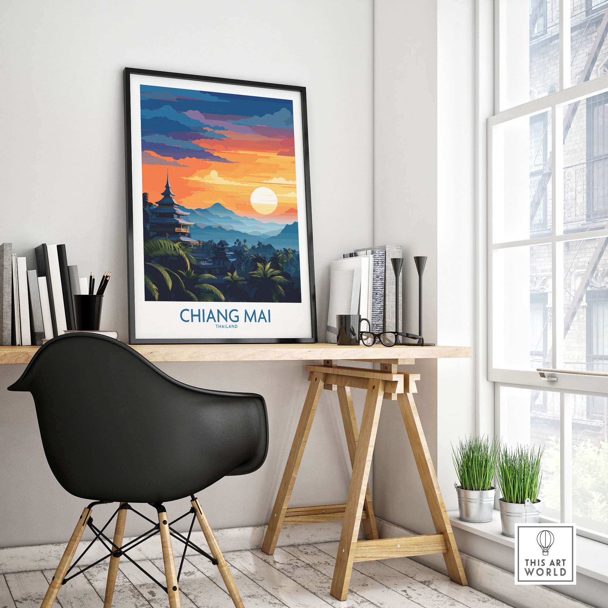 Chiang Mai Print