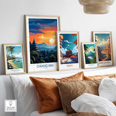 Chiang Mai Print