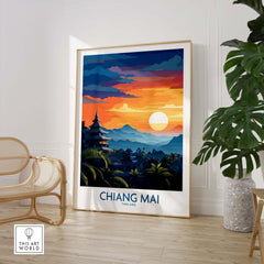 Chiang Mai Print