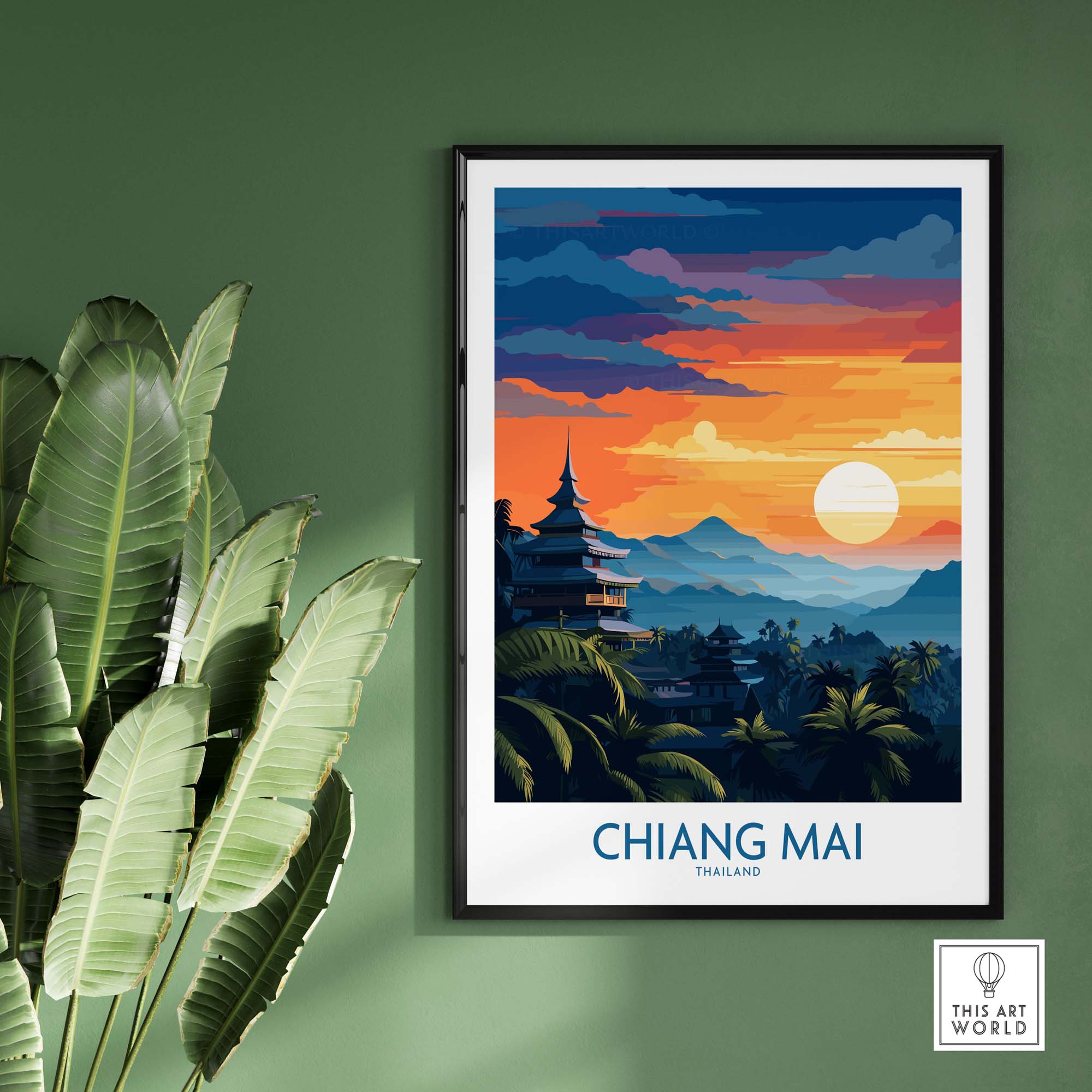 Chiang Mai Print