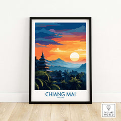 Chiang Mai Print