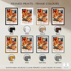 Spanish Churreria Kitchen Wall Art - framed print colour options