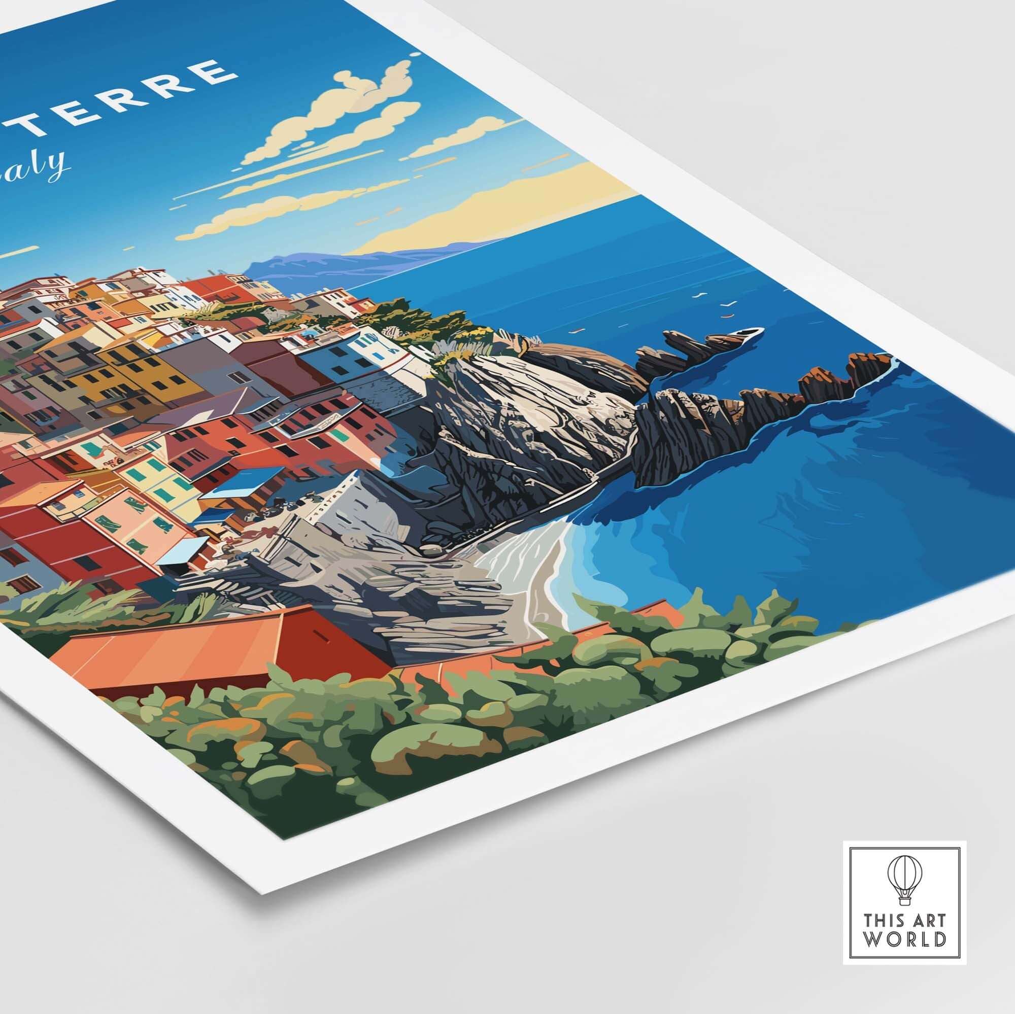 Cinque Terre Travel Poster