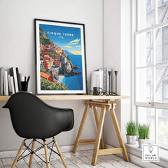 Cinque Terre Travel Poster