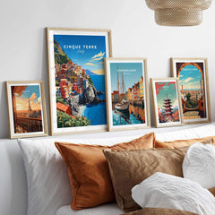 Cinque Terre Travel Poster