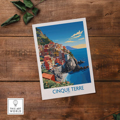 Cinque Terre Travel Print