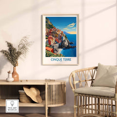Cinque Terre Travel Print