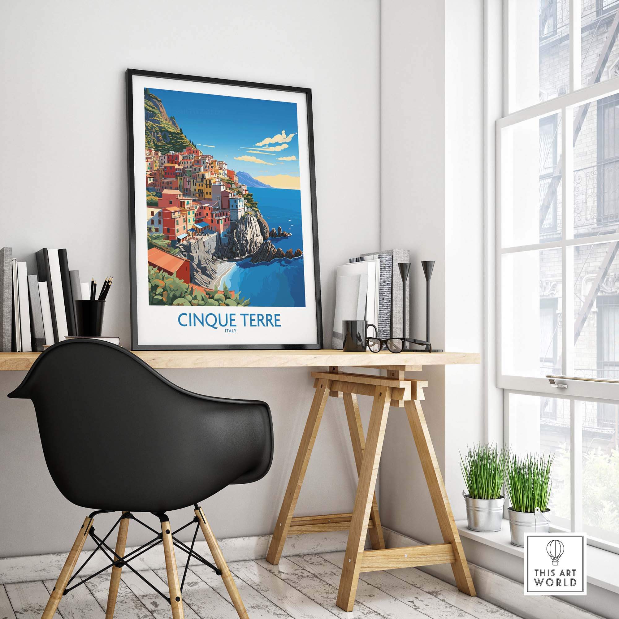 Cinque Terre Travel Print