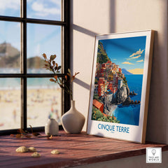 Cinque Terre Travel Print