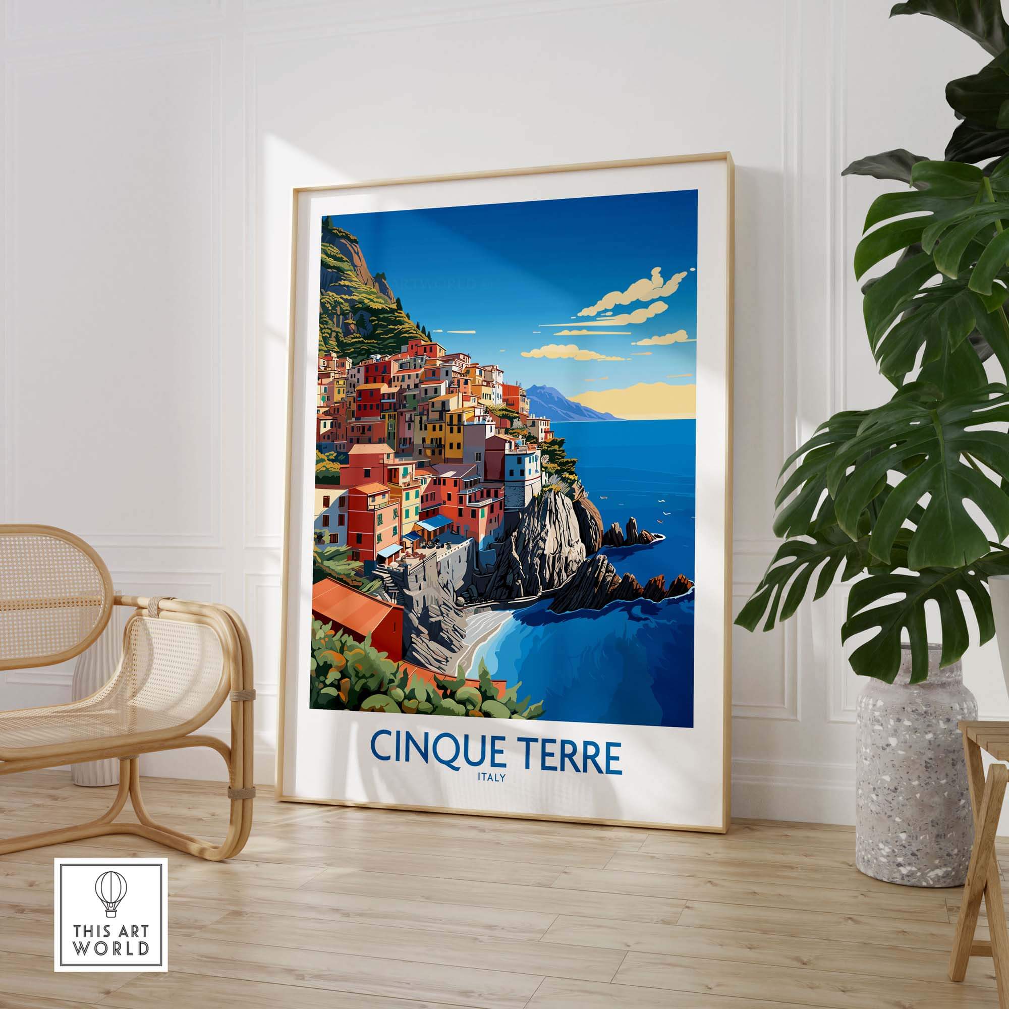 Cinque Terre Travel Print