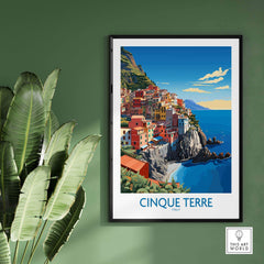 Cinque Terre Travel Print
