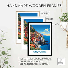 Cinque Terre Travel Print