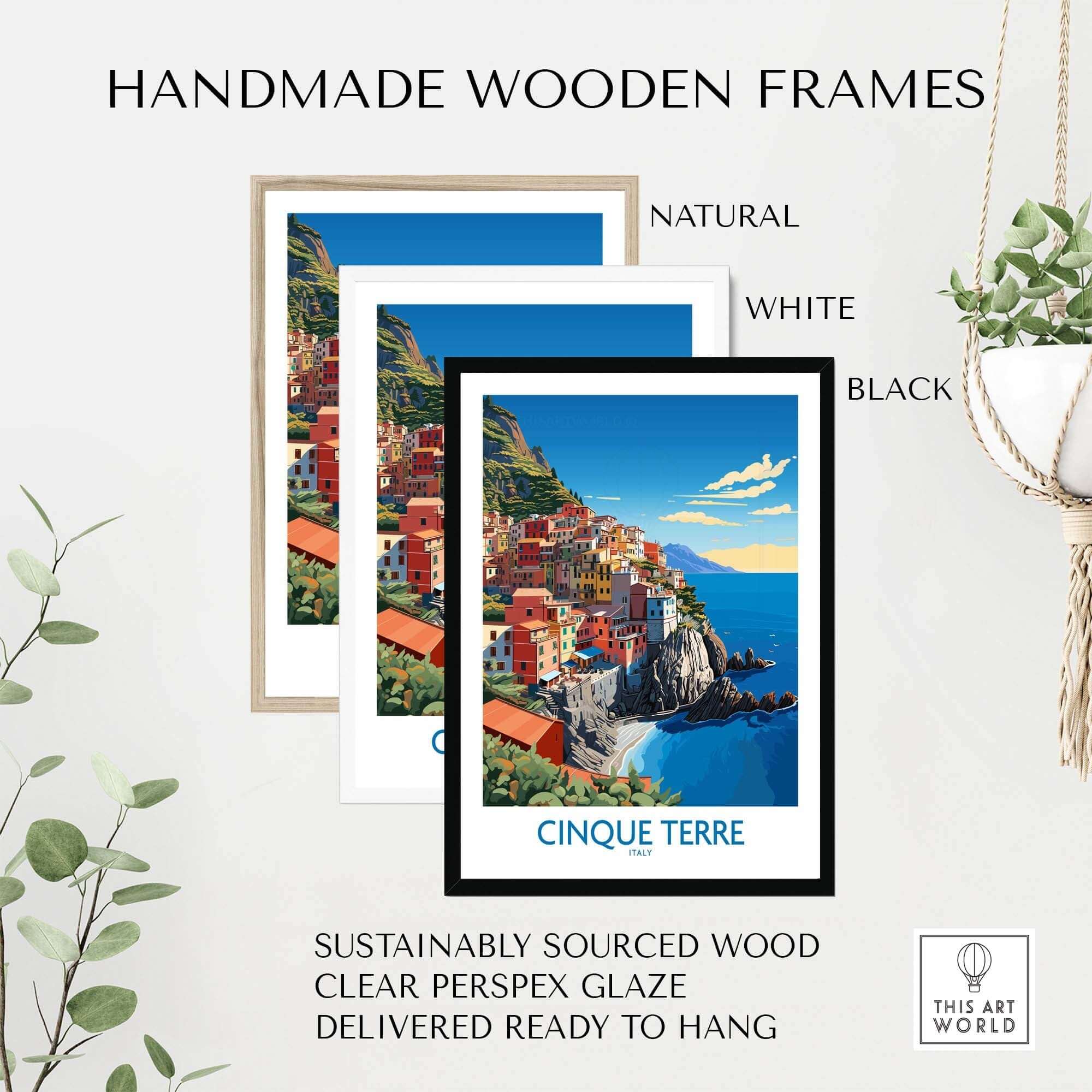 Cinque Terre Travel Print