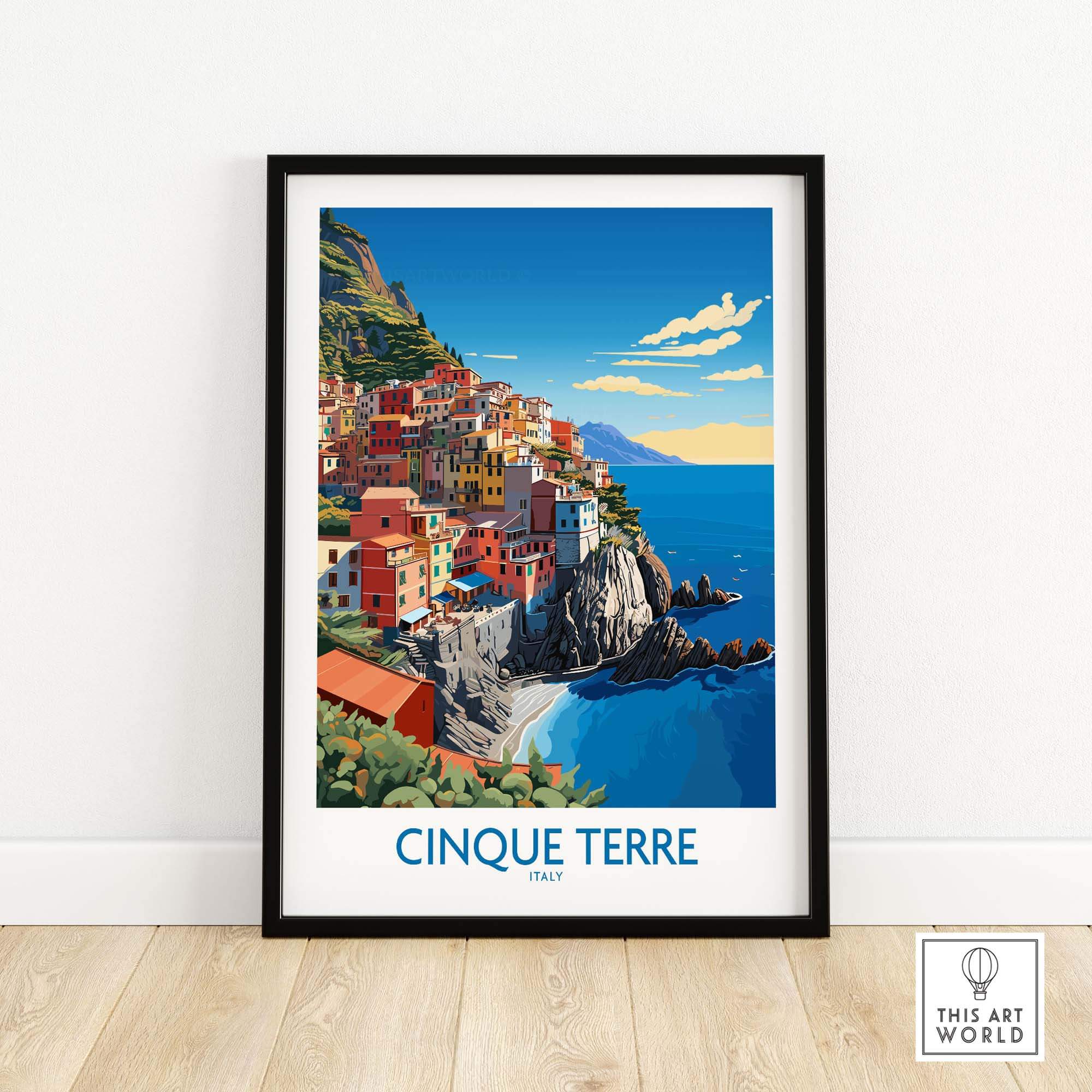 Cinque Terre Travel Print