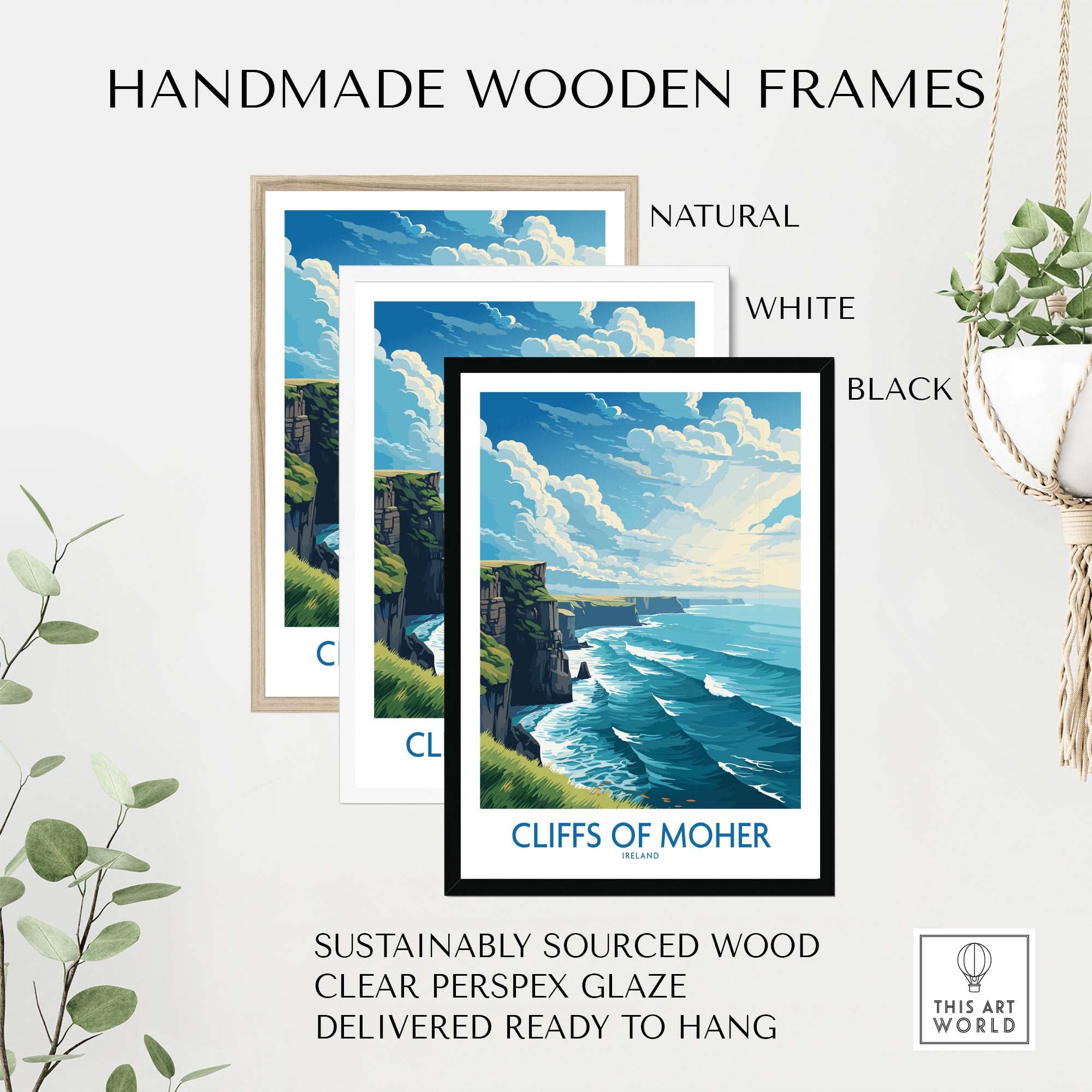 Cliffs of Moher Art Gift