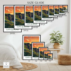 Cliffs of Moher Poster