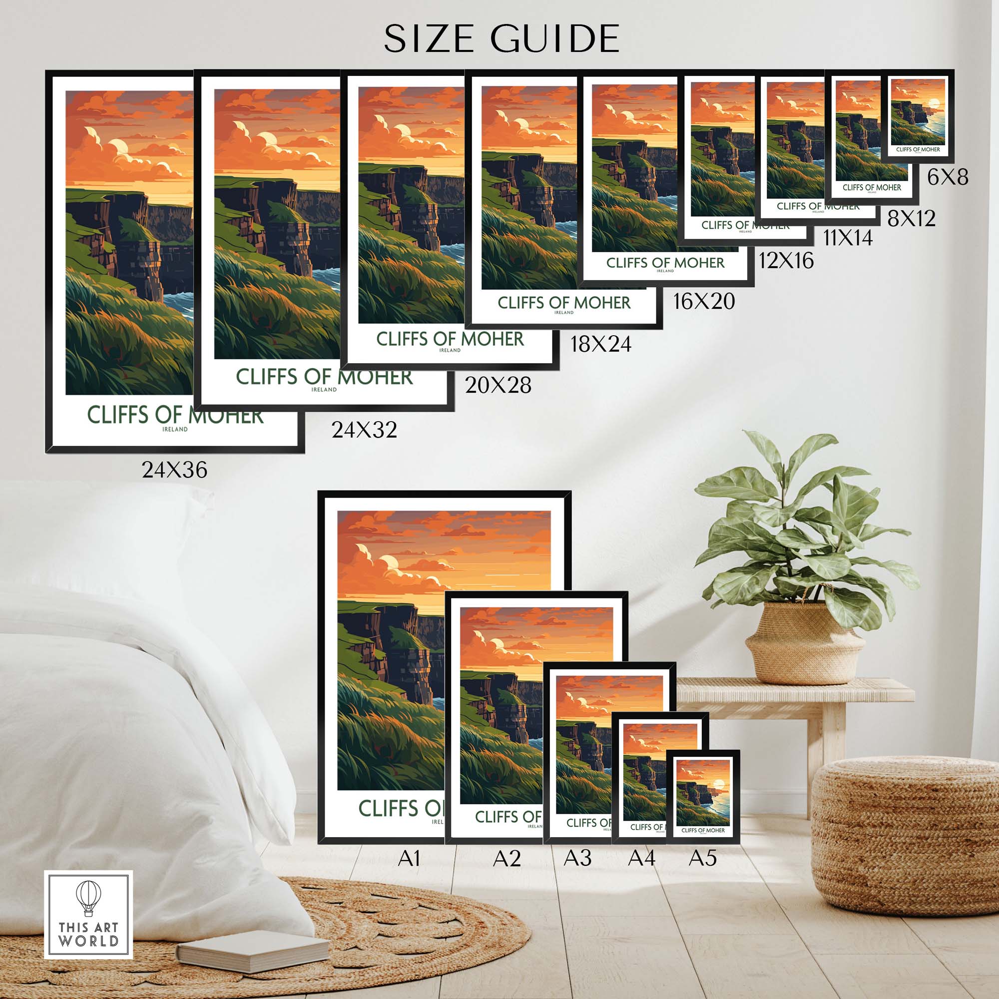 Cliffs of Moher Poster