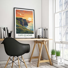 Cliffs of Moher Poster