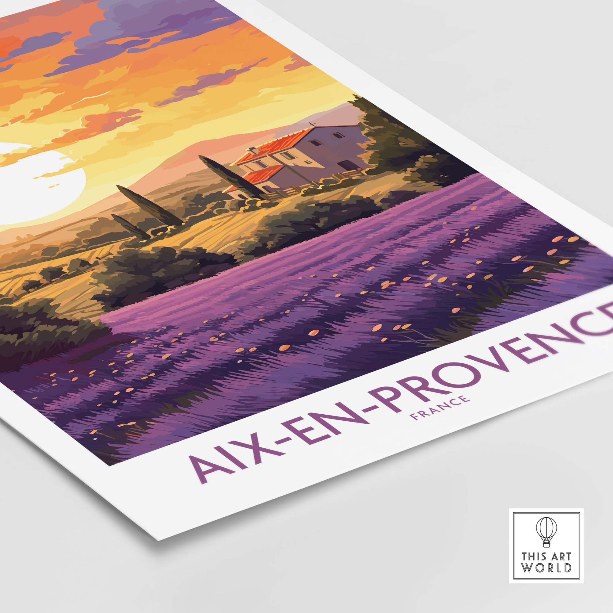 Aix-en-Provence Art Print