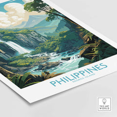 Philippines Negros Island Poster