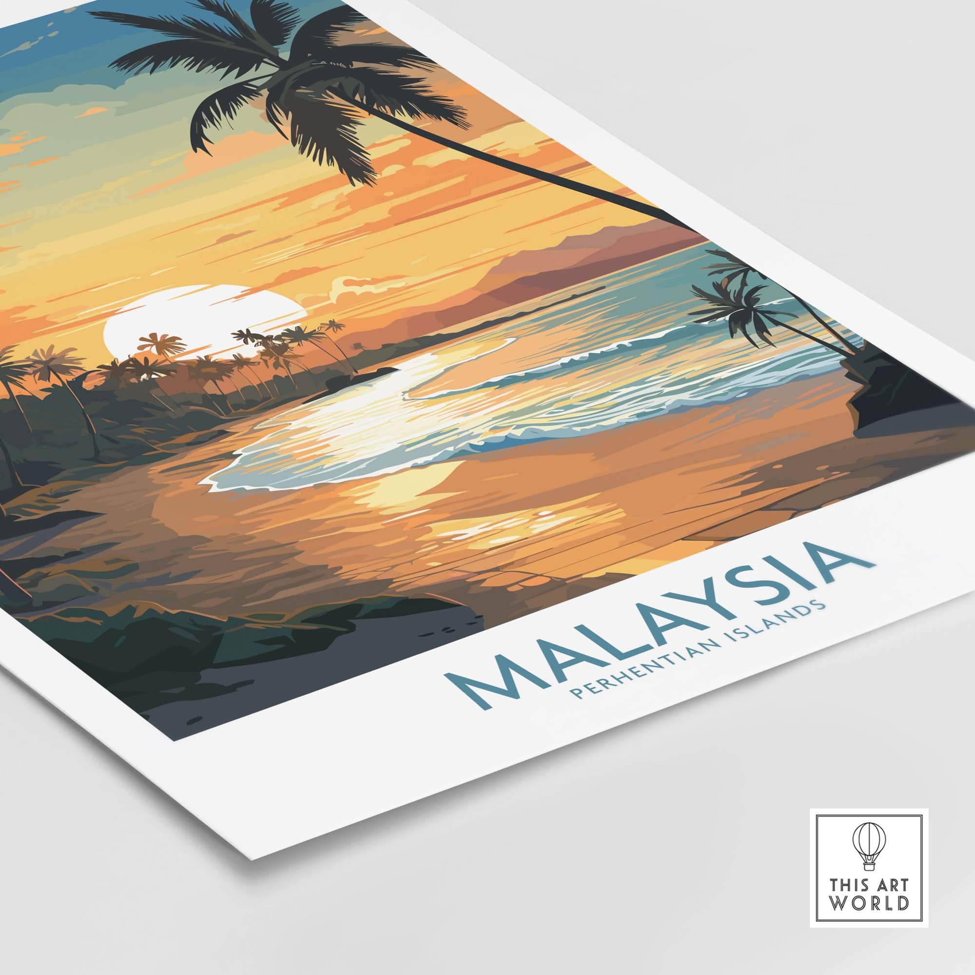 Malaysia Poster of Perhentian Islands