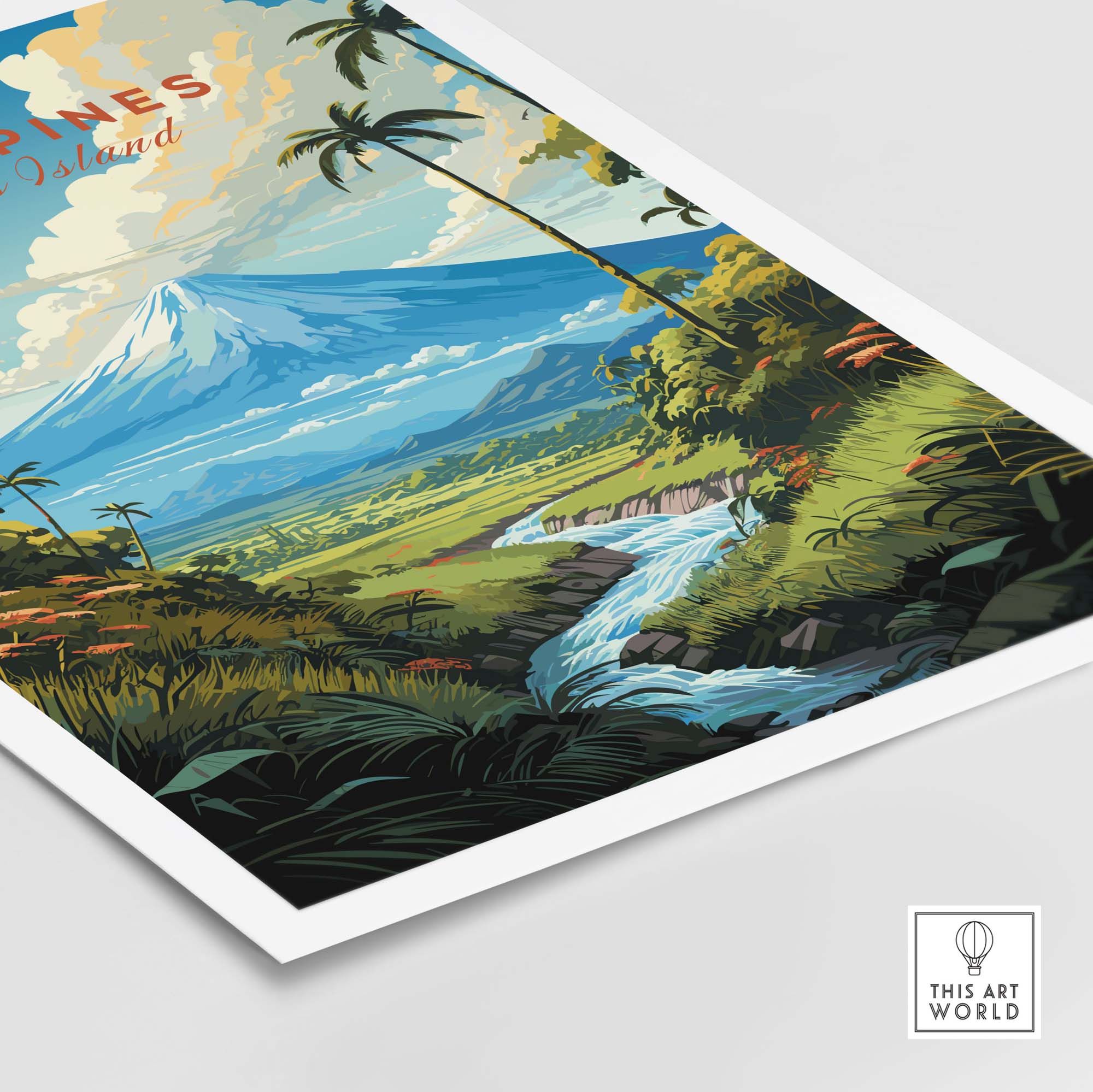 Negros Island Philippines Poster