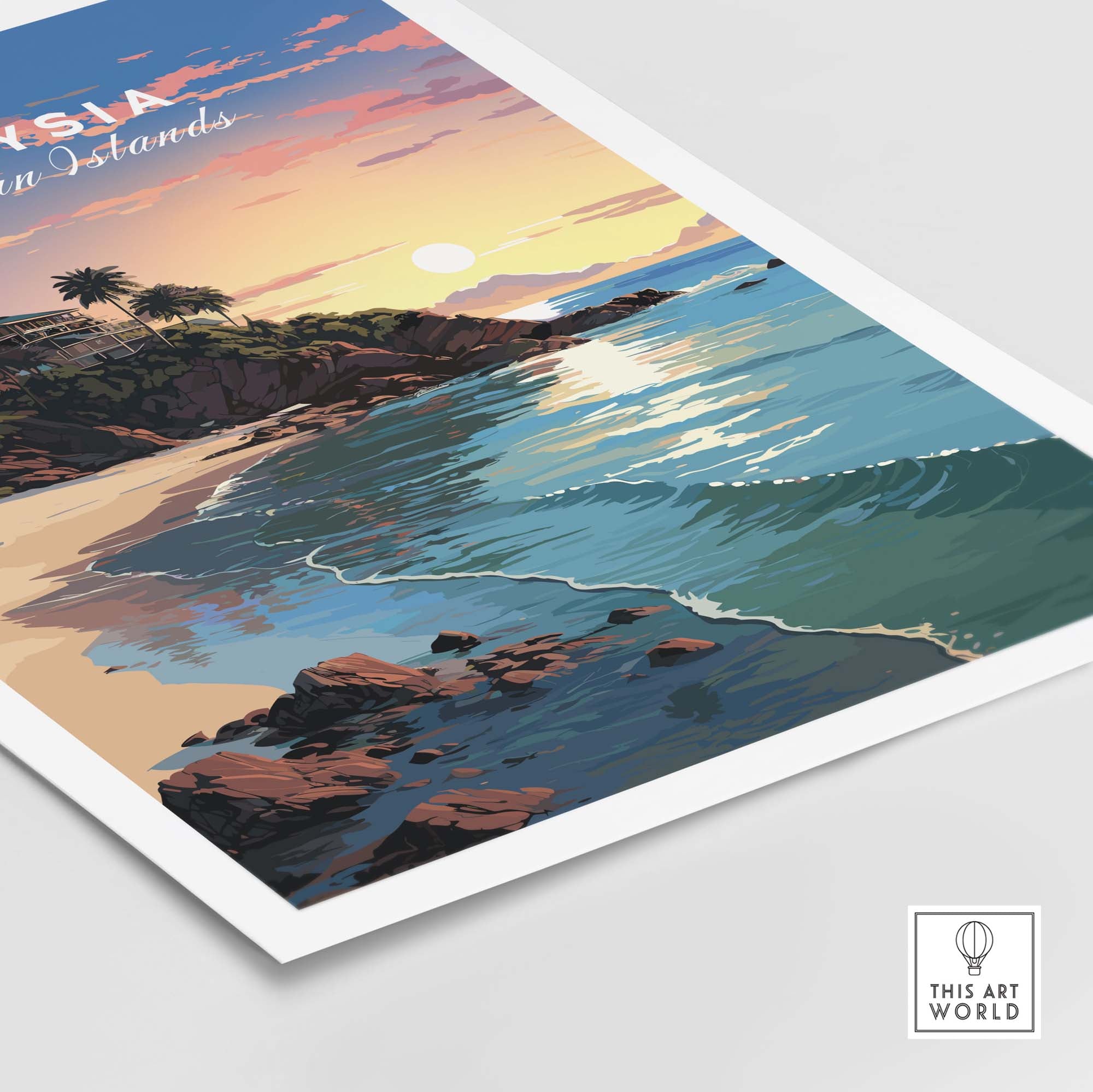 Perhentian Islands Malaysia Poster