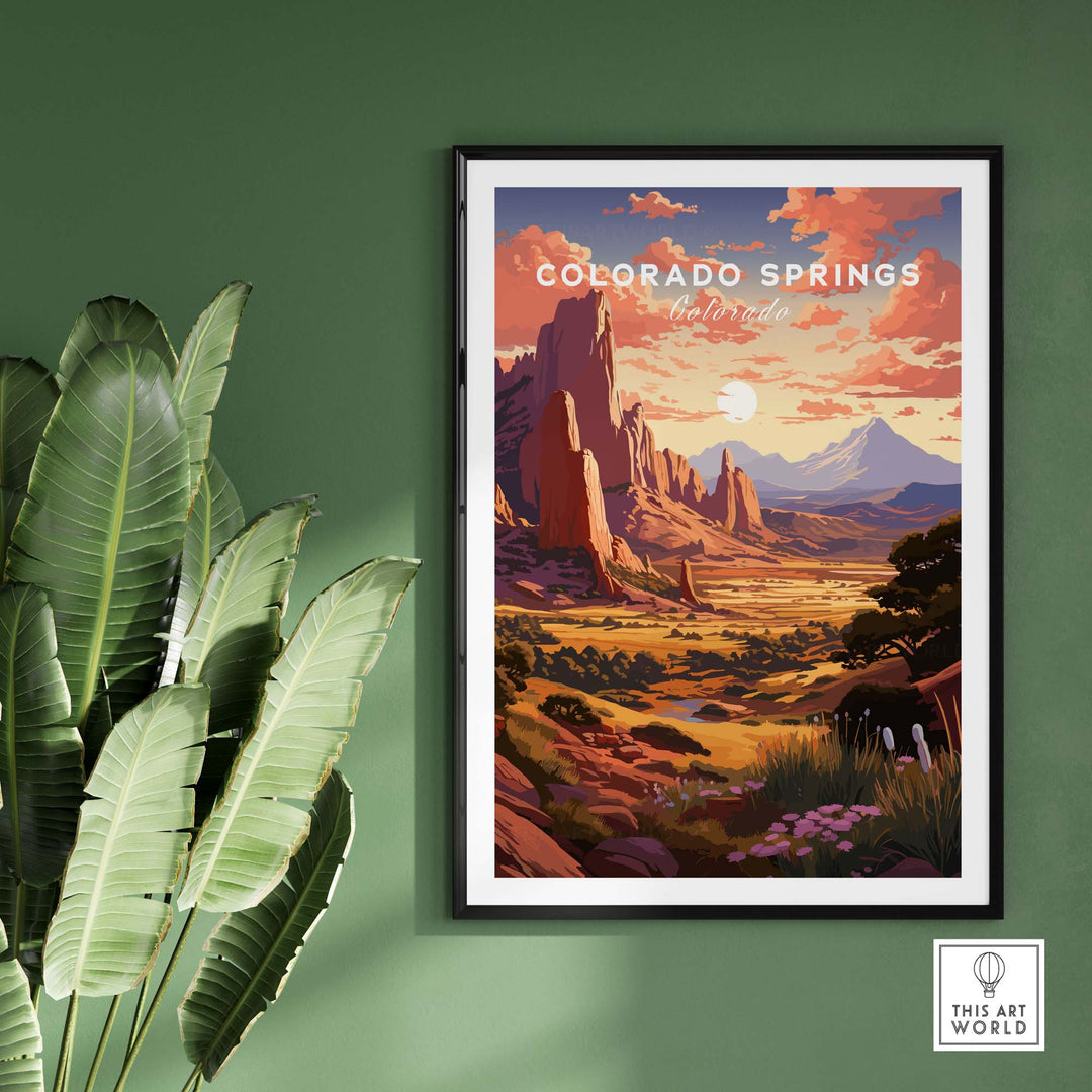 Colorado Springs Poster