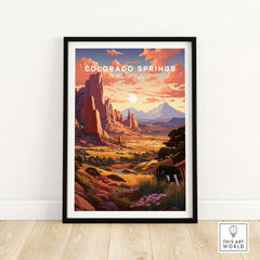 Colorado Springs Poster