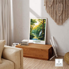 Congaree Print National Park Poster