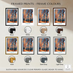 Cordoba Spain Mezquita Wall Art — framed print colour options