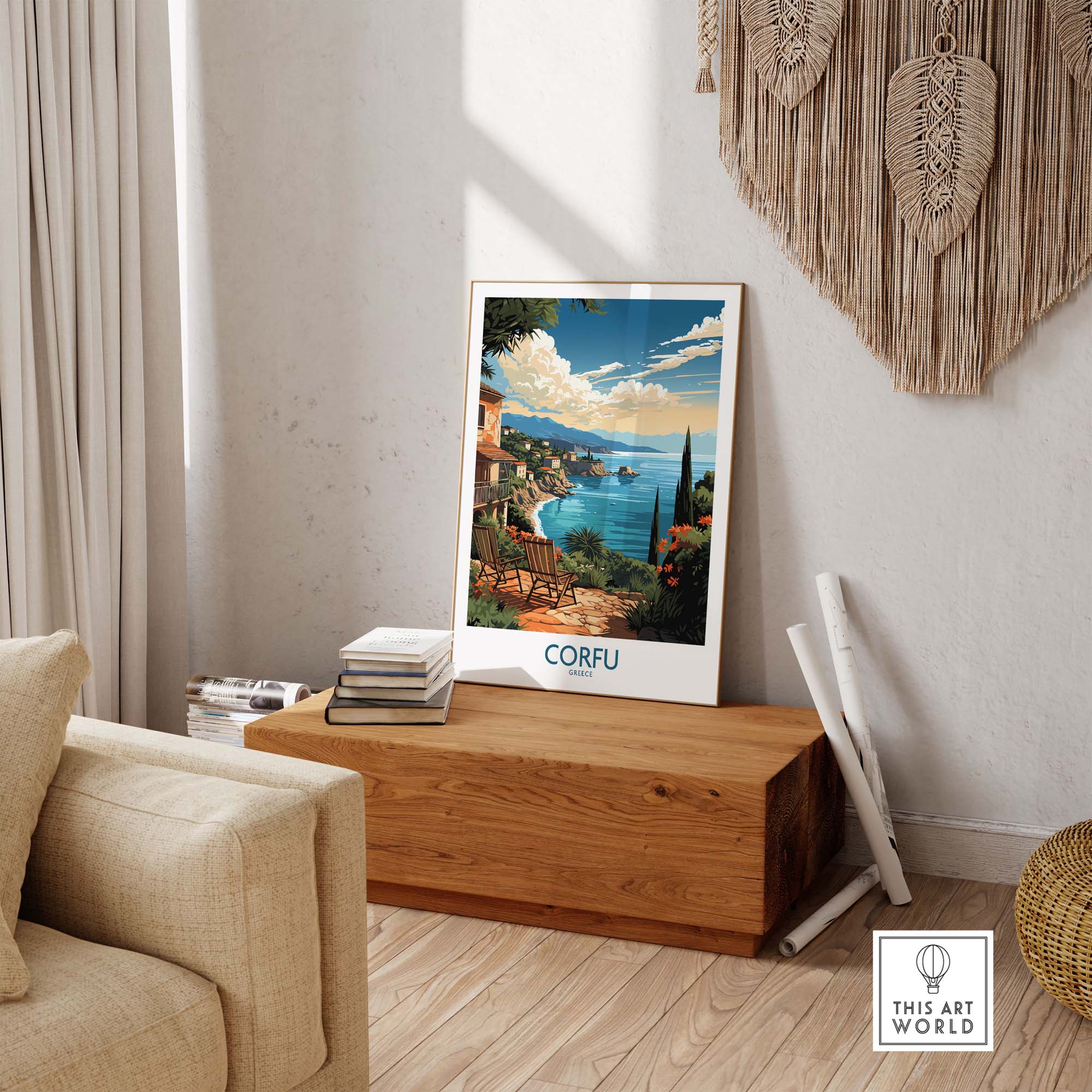 Corfu Greece Wall Art