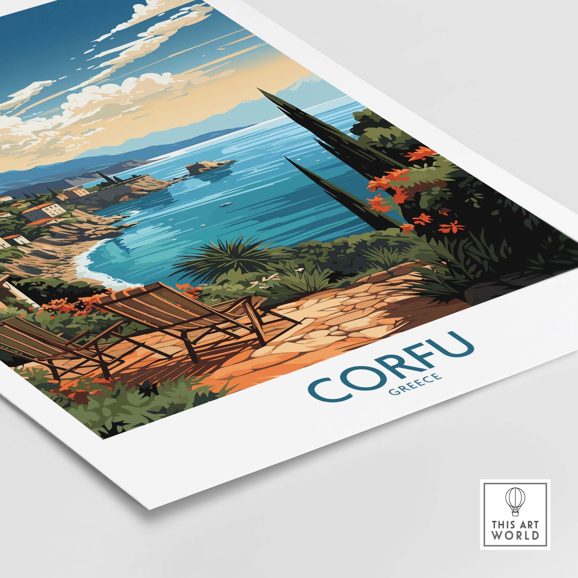Corfu Greece Wall Art